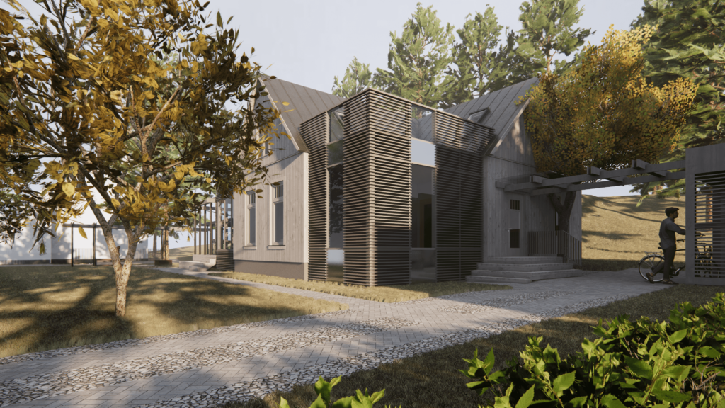 Family house reconstruction in Jūrmala