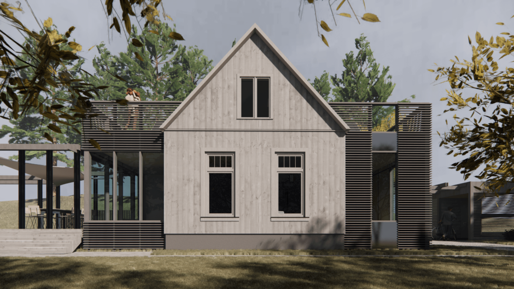 Family house reconstruction in Jūrmala