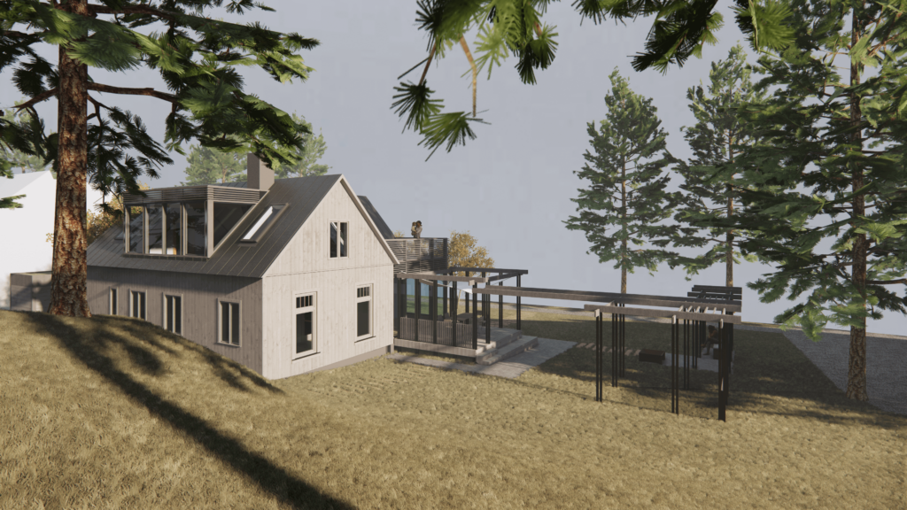 Family house reconstruction in Jūrmala