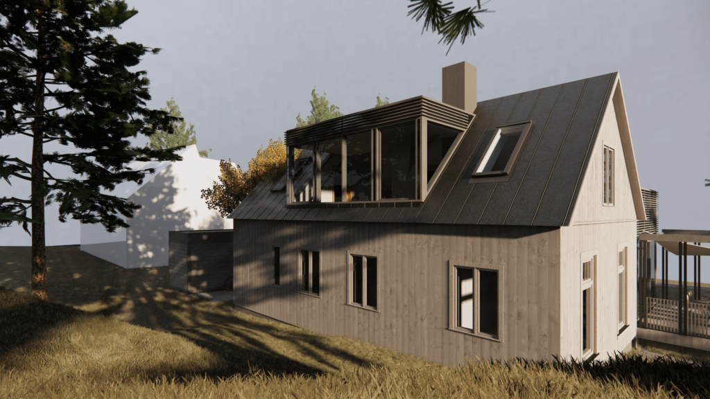 Family house reconstruction in Jūrmala